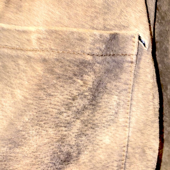 VINTAGE NF LEATHER BUTTON DOWN - Picture 7 of 9